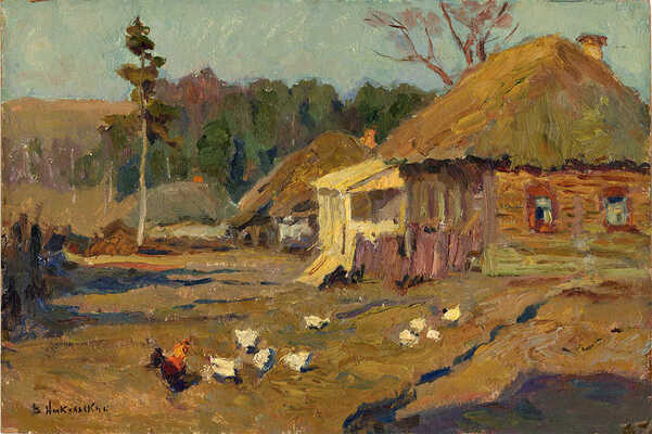 Никольский Валентин Михайлович. В Звенигороде